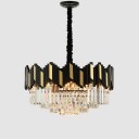 Ritz - ZigZag Black Odeon Chandelier